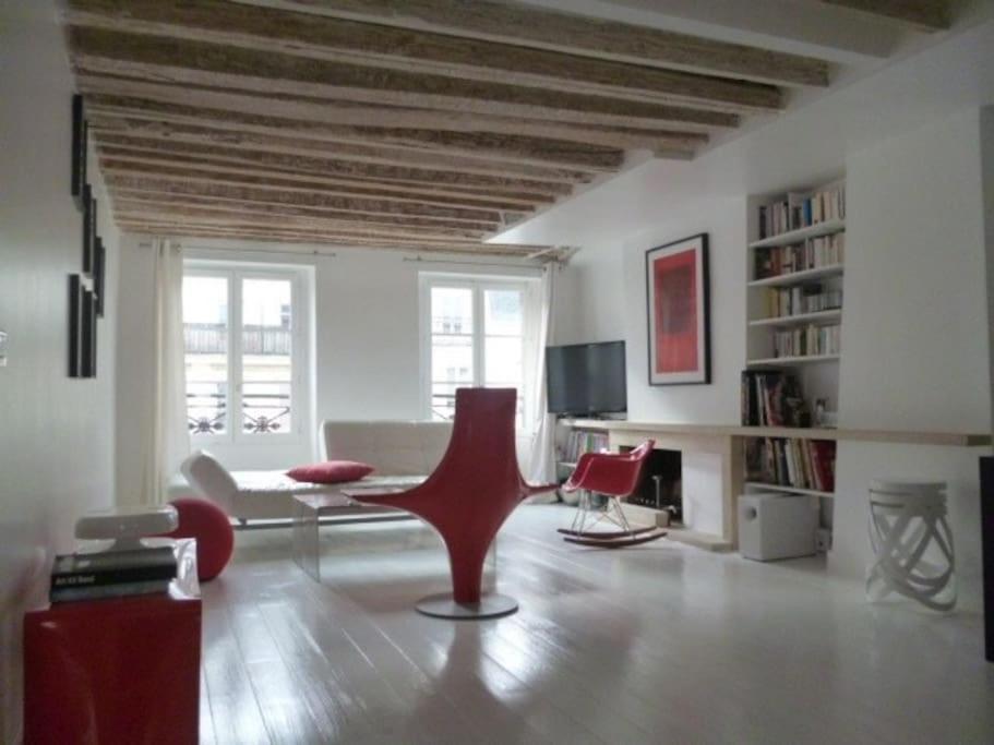 Appartement Marais Design Flat Parijs
